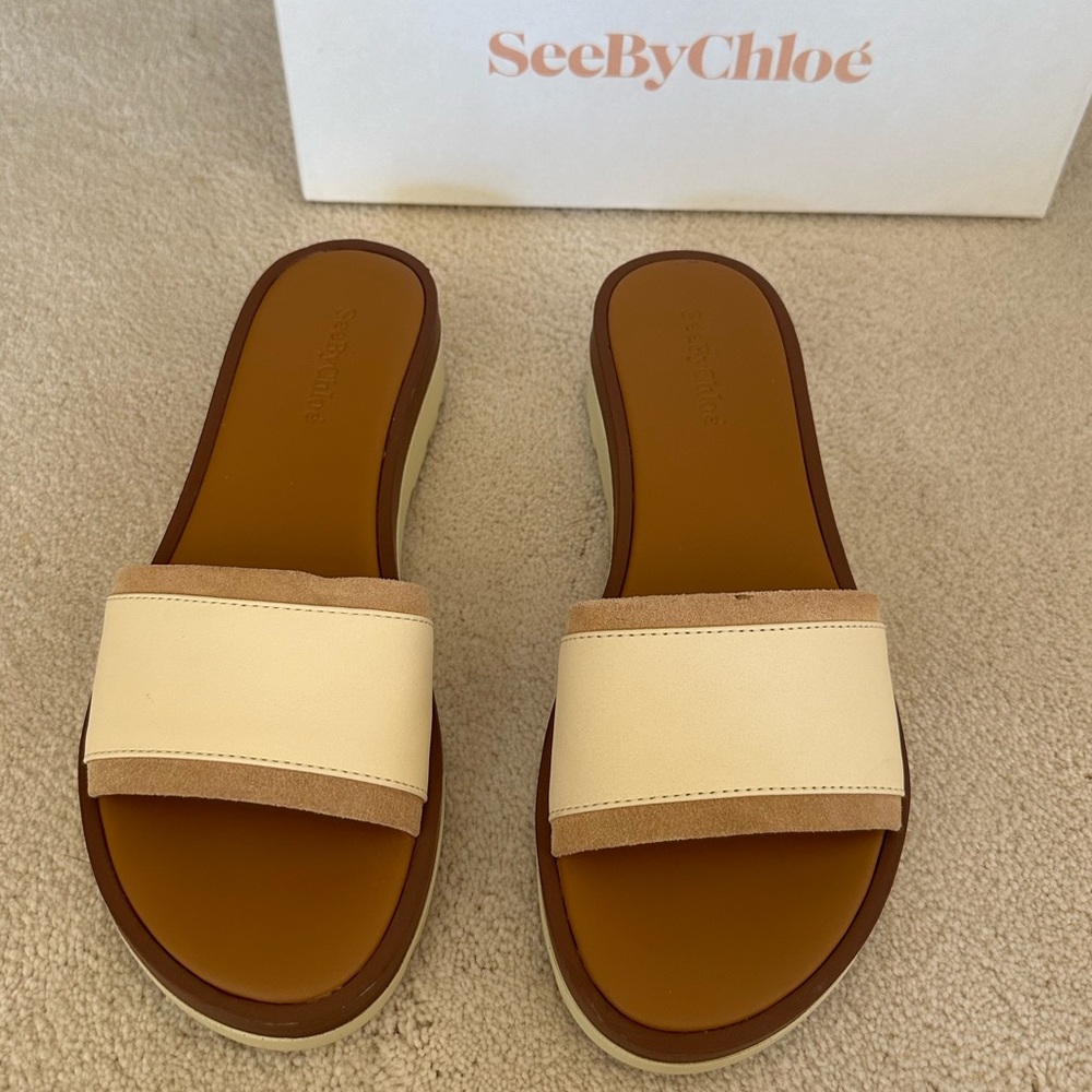 SEE BY CHLOE ROBIN PLATFORM SANDAL